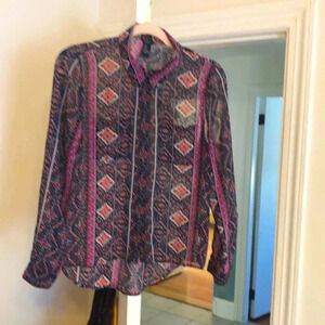 Forever 21 button up blouse